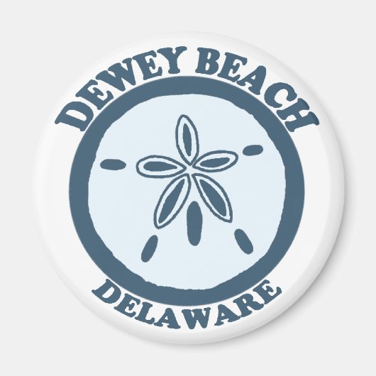 Dewey Beach. Magnet (Vorne)