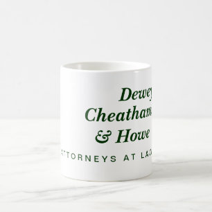 Dewey, Cheatham u. Howe Kaffeetasse