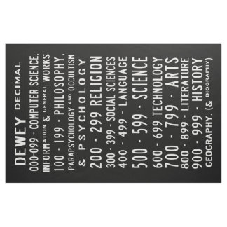 Dewey Decimal Busroll - Fat Quarter Stoff