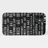 Dewey Decimal iPhone case (Rückseite (Horizontal))