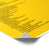 Dewey Decimal System nach Single-Nummern Poster (Ecke)