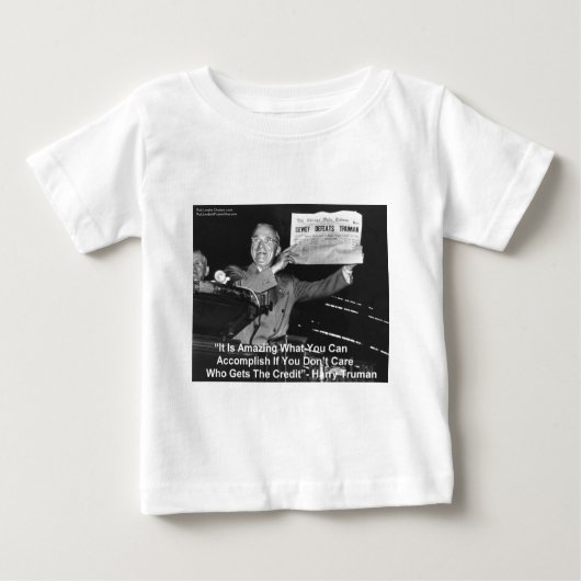 Dewey schlägt Truman Funny gibt T-Shirts Buttons E (Vorderseite)