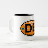Dewey-Strand Zweifarbige Tasse (Vorderseite Links)