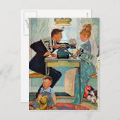 Dewey / Truman Postkarte (Vorne/Hinten)