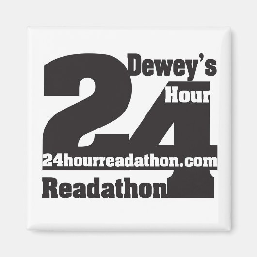 Dewey's 24 Stunden Readathon Magnet (Vorne)