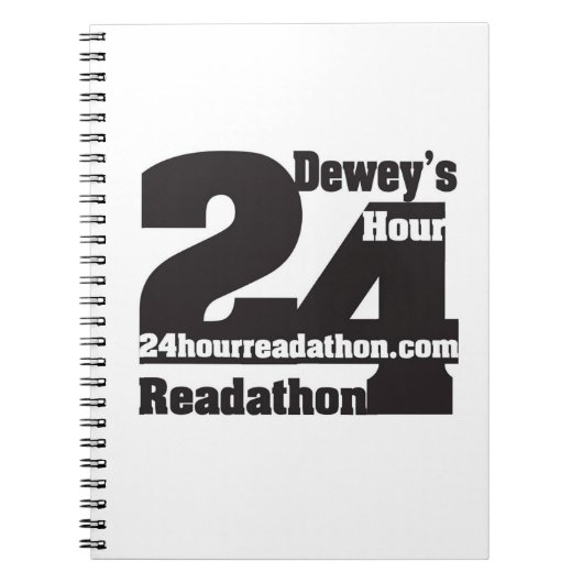 Deweys Readathon Notizbuch Notizblock (Vorderseite)