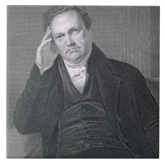 DeWitt Clinton, graviert durch Asher Brown Durand Fliese (Vorderseite)