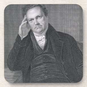 DeWitt Clinton, graviert durch Asher Brown Durand Getränkeuntersetzer