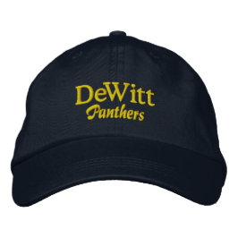 DeWitt High School bestickt Baseballhut Bestickte Baseballkappe