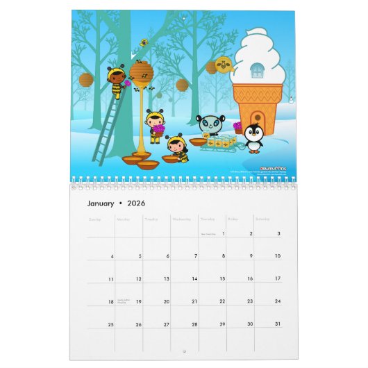 Dewmuffins 2010 Kalender (Jan 2026)