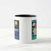 Dewsweet Apple Crate LabelWatsonville, CA Tasse (Zentrum)