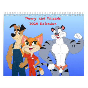 Dewy and Friends 2025 Calendar Kalender