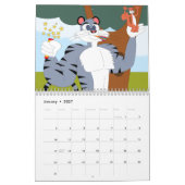 Dewy and Friends 2025 Calendar Kalender (Jan 2027)