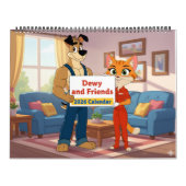 Dewy and Friends 2026 Calendar Kalender (Titelbild)