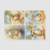 Dewy in Hawaii Seidenpapier (Vorderseite)