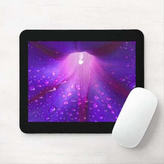 Dewy Morning Glory Mousepad (Mit Mouse)