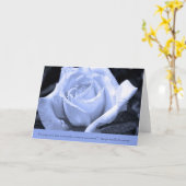 Dewy Rose Karte (Gelbe Blume)