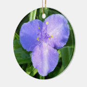 Dewy Trillium Spring Wildblume Keramikornament (Links)