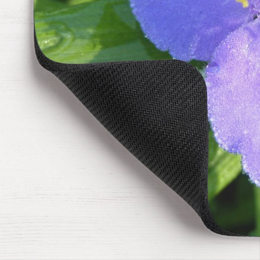 Dewy Trillium Spring Wildblume Mousepad (Ecke)