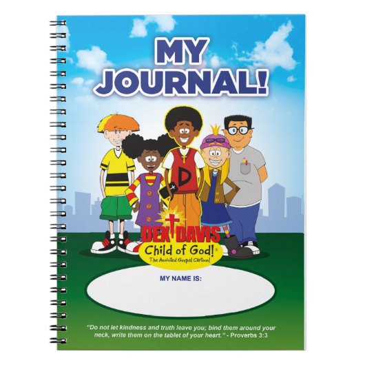 Dex Davis "My Journal" Notebook Notizblock (Vorderseite)