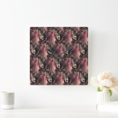 Dex Quadratische Wanduhr (Zuhause)