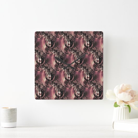 Dex Quadratische Wanduhr (Zuhause)