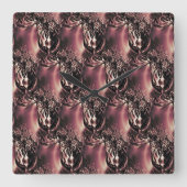 Dex Quadratische Wanduhr (Vorderseite)