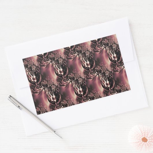 Dex Rechteckiger Aufkleber (Umschlag)