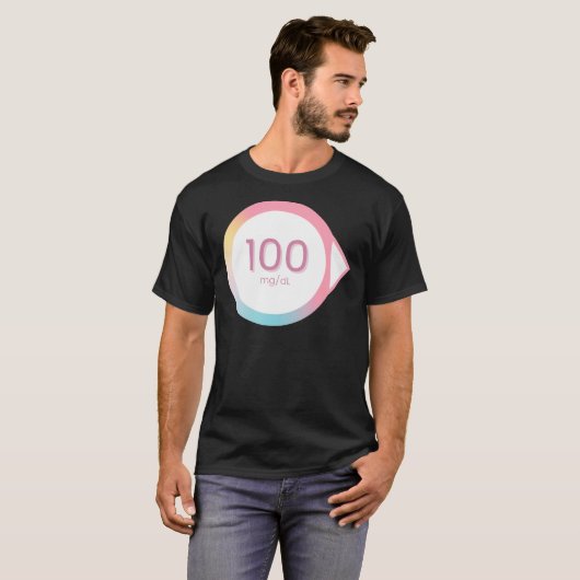 Dexcom 100 Einhorn T-Shirt (Vorne ganz)