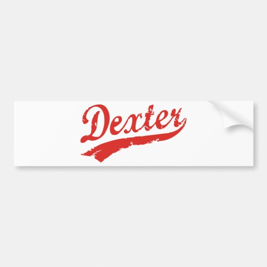 dexter autoaufkleber (Vorne)