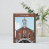 Dexter Avenue Baptist Church Montgomery Alabama Postkarte (Stehend Vorderseite)
