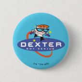 Dexter "Boy Genius" Button (Vorderseite)
