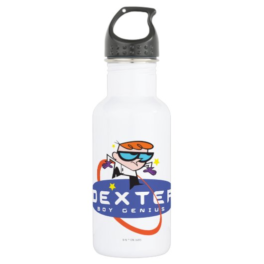 Dexter "Boy Genius" Edelstahlflasche (Vorderseite)