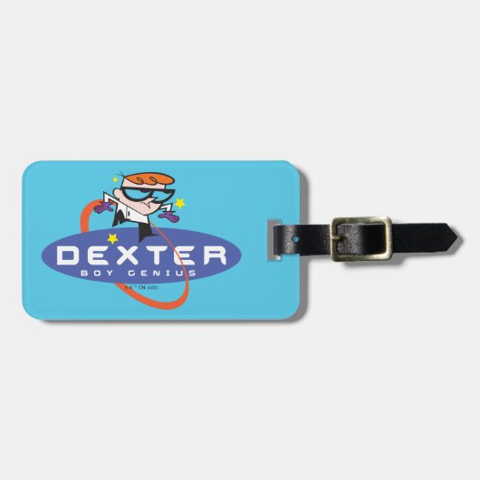 Dexter "Boy Genius" Gepäckanhänger (Vorderseite horizontal)