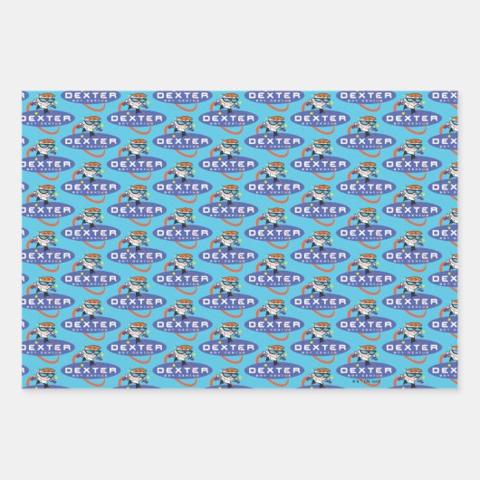 Dexter "Boy Genius" Geschenkpapier Set (Vorderseite 3)