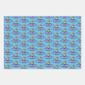 Dexter "Boy Genius" Geschenkpapier Set (Vorderseite 2)