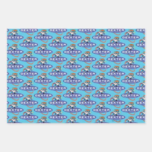 Dexter "Boy Genius" Geschenkpapier Set (Vorderseite 2)