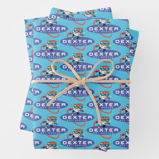 Dexter "Boy Genius" Geschenkpapier Set (Beispiel)