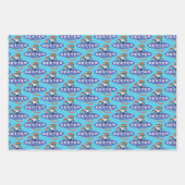 Dexter "Boy Genius" Geschenkpapier Set (Vorderseite)