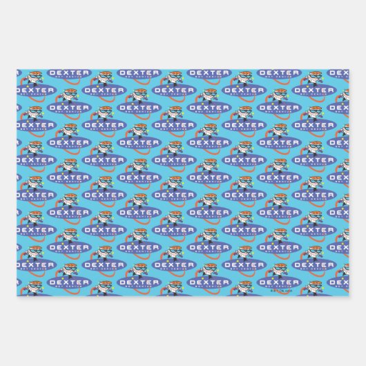 Dexter "Boy Genius" Geschenkpapier Set (Vorderseite)