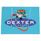 Dexter "Boy Genius" Große Geschenktüte (Vorderseite)