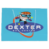 Dexter "Boy Genius" Große Geschenktüte (Rückseite)