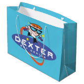 Dexter "Boy Genius" Große Geschenktüte (Rückseite Schrägansicht)