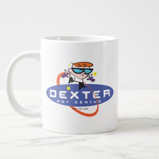 Dexter "Boy Genius" Jumbo-Tasse (Links)