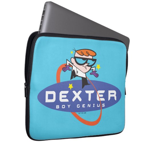 Dexter "Boy Genius" Laptopschutzhülle (Vorne Rechts)