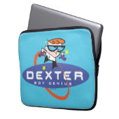Dexter "Boy Genius" Laptopschutzhülle (Vorderseite Links)
