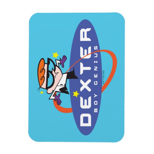 Dexter "Boy Genius" Magnet (Vertikal)