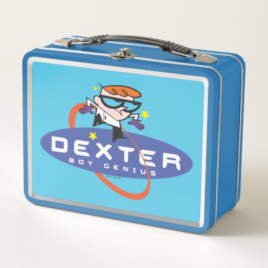Dexter "Boy Genius" Metall Brotdose (Vorderseite)