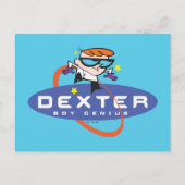 Dexter "Boy Genius" Postkarte (Vorderseite)