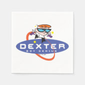 Dexter "Boy Genius" Serviette (Vorderseite)